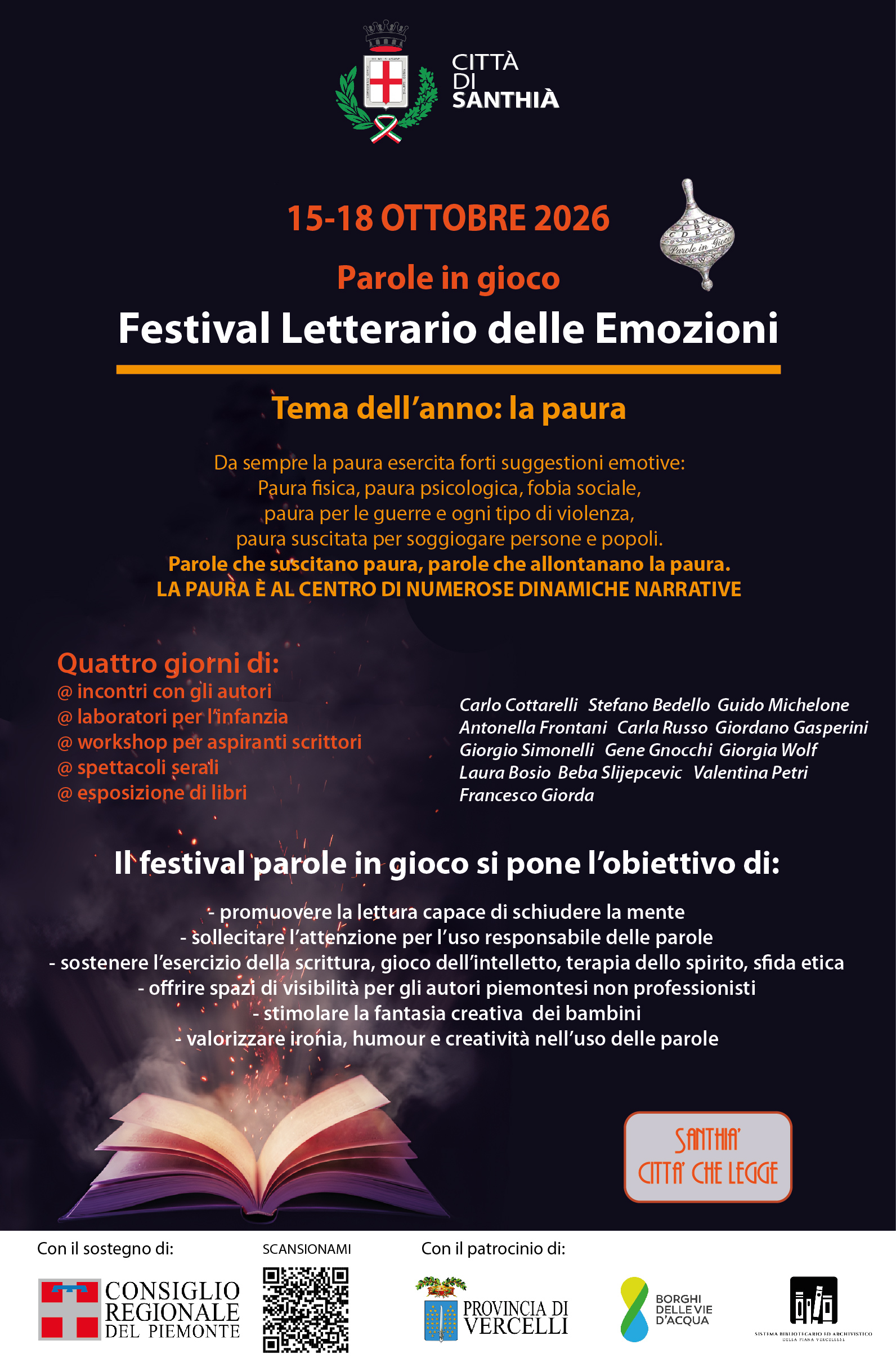 Presentazione festival parole in gioco